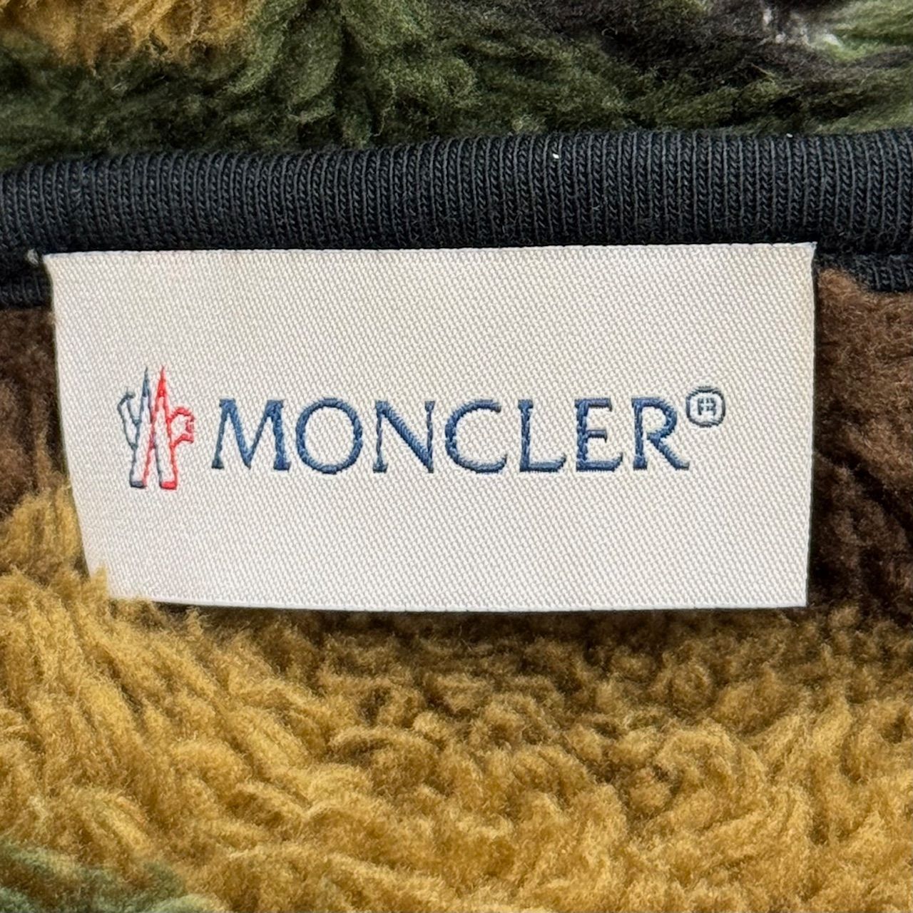MONCLER MAGLIA CARDIGAN フリースジャケット ボア 迷彩 モンクレール