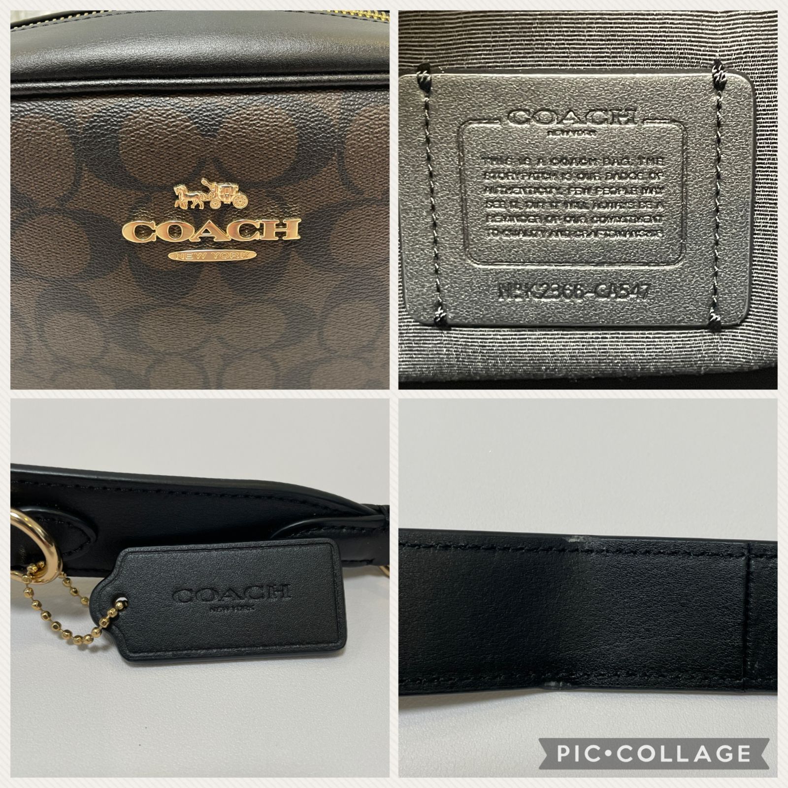 ☆極美品☆ COACH コーチ ショルダーバッグ CA547 ジェイミー 