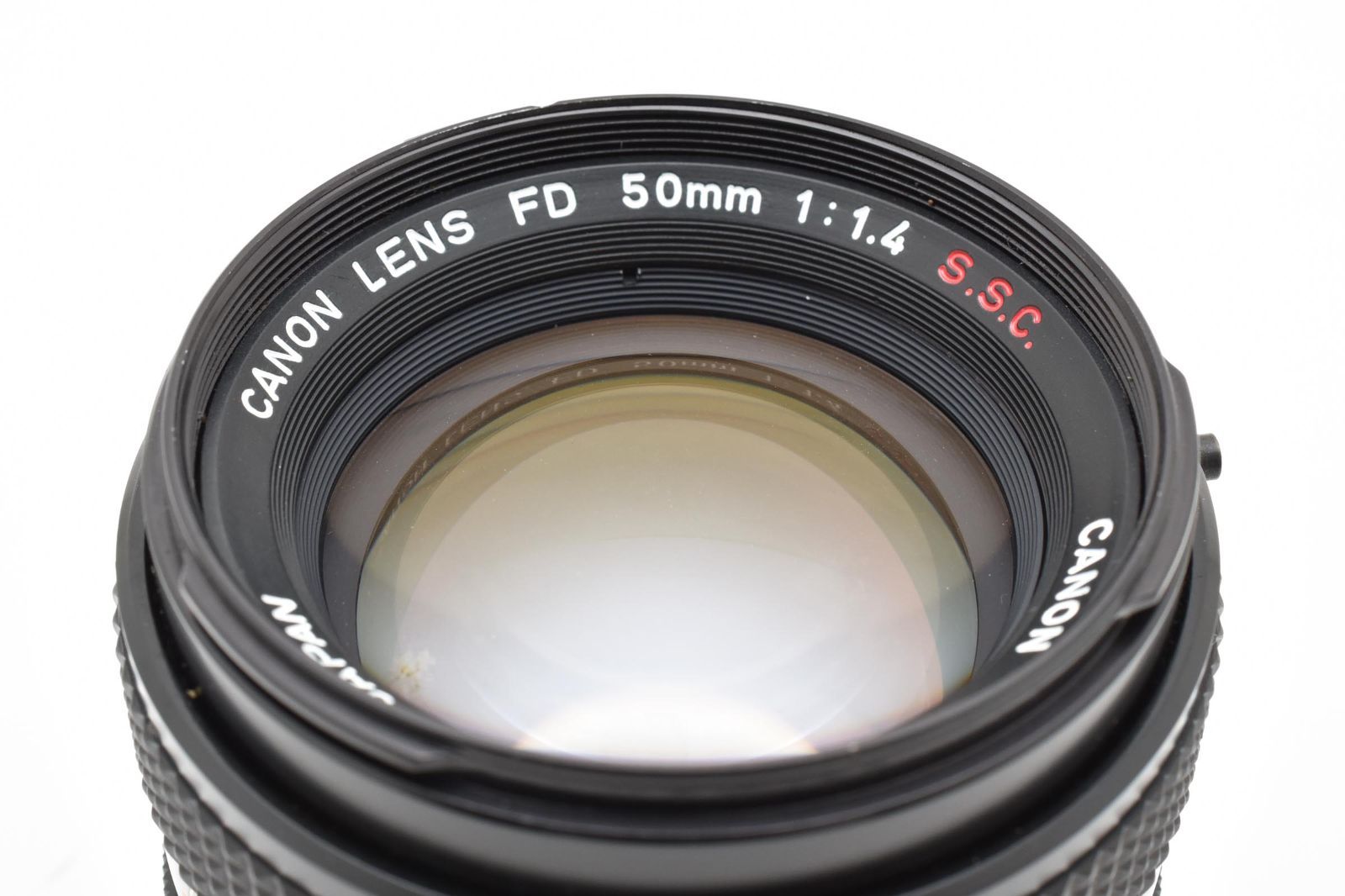 【正常品・カビなし】Canon FD 50mm f/1.4 レンズ Canon FD 50mm F1.4 SSC 修理記録 – レンズ修理なら日本レンズ協会