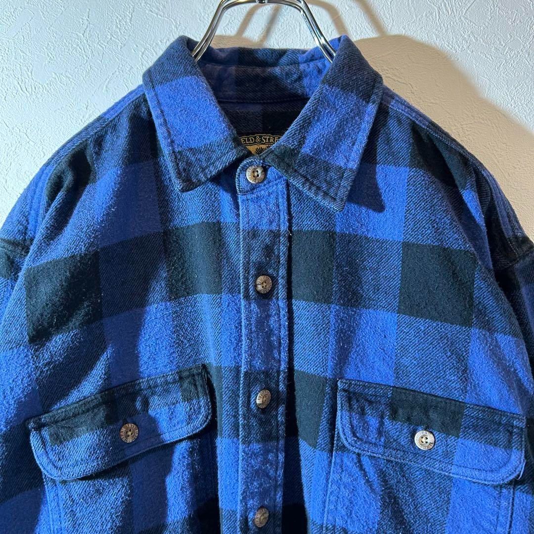 90s vintage field&stream ヘビーネルシャツ サイズL 90s vintage field&stream ヘビーネルシャツ サイズL相当 - メルカリ