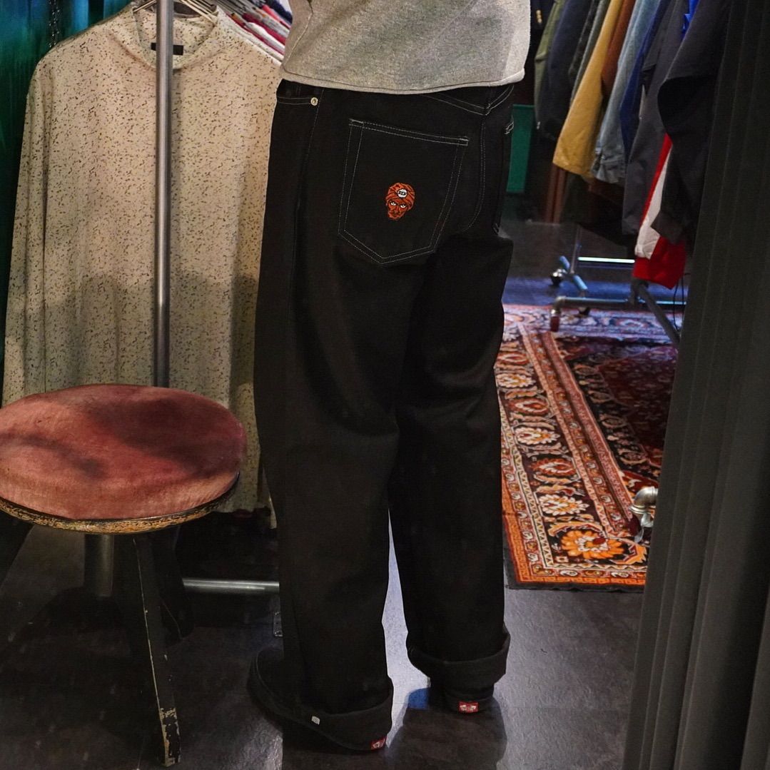 Deadstock” USA製 90s “939” ブラックバギーデニムパンツ - メルカリ