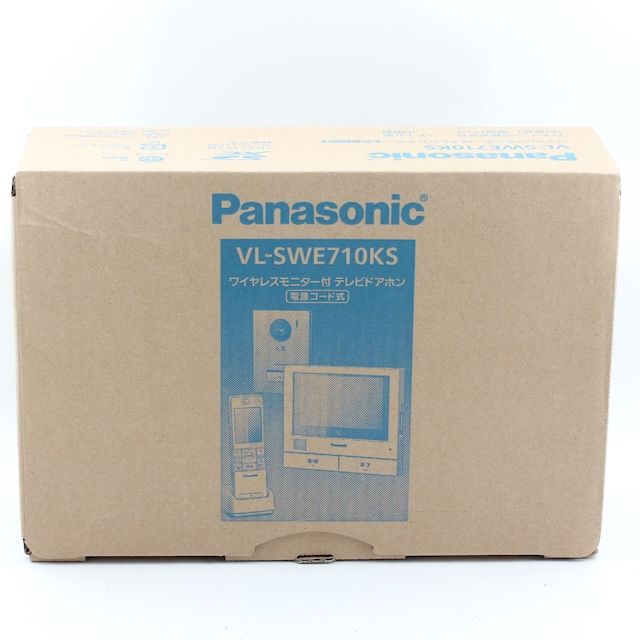 ♥品 パナソニック テレビドアホン VL-SWE710KS ワイヤレスモニター子機付 モニター親機 約7型ワイドタッチパネルカラー液晶