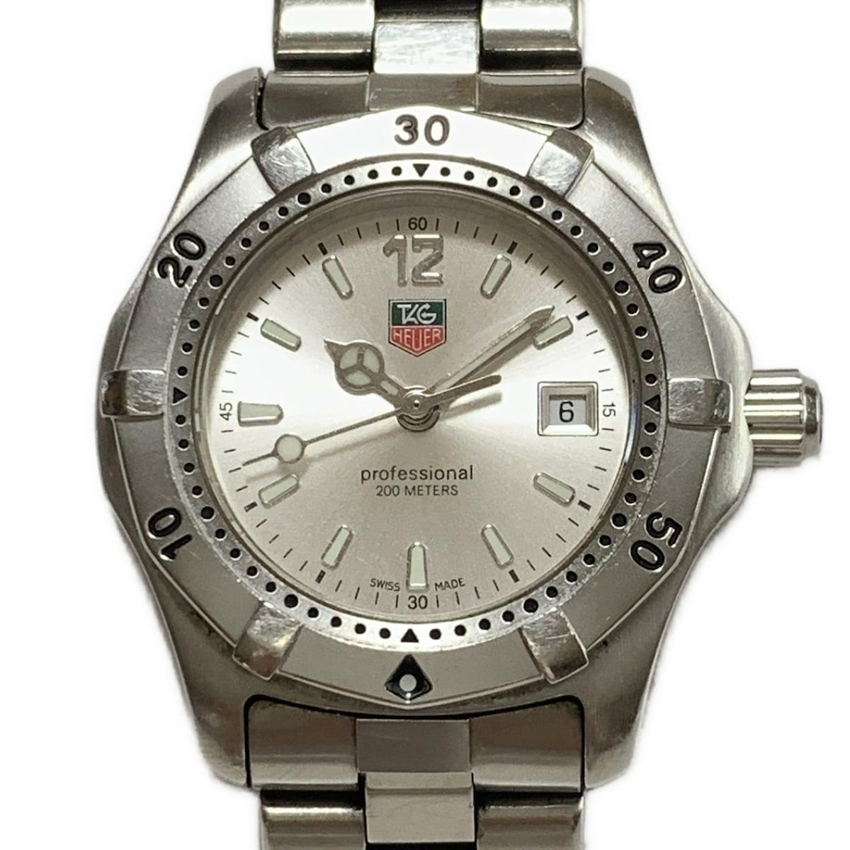 稼働 TAG HEUER 3000 腕時計 回転ベゼル レディース 希少 26 TAG Heuer - 稼働 TAG HEUER 3000 腕時計 回転ベゼル レディース