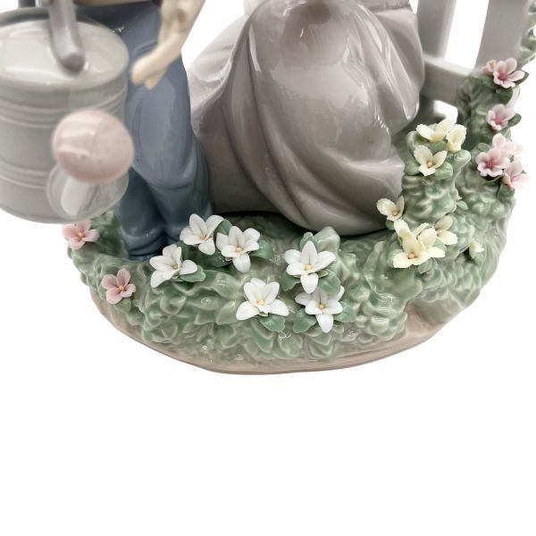 難あり】 リヤドロ LLADRO 置物 インテリア ママのお手伝い No.8028 白