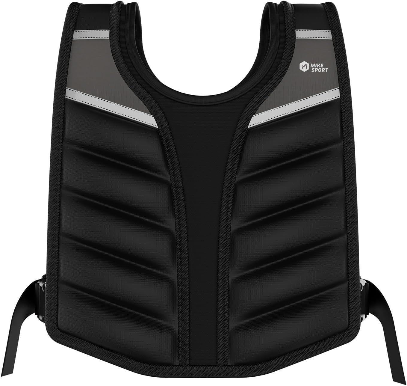 MIKE SPORT ウエイトベスト 重り ベスト トレーニング ベスト 加重ベスト 10LB| 15LB| 20LB 超快適 夜間安全反射 おもり 筋トレ ジャケット 体につける重り