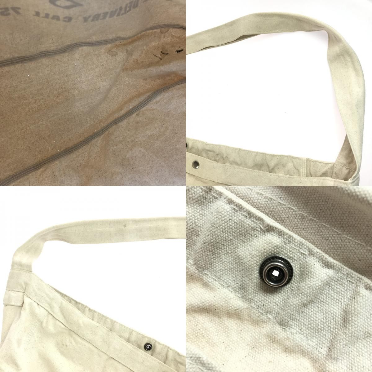 現状渡し品】 VINTAGE ELLWOOD CITY LEDGER NEWS PAPER BAG