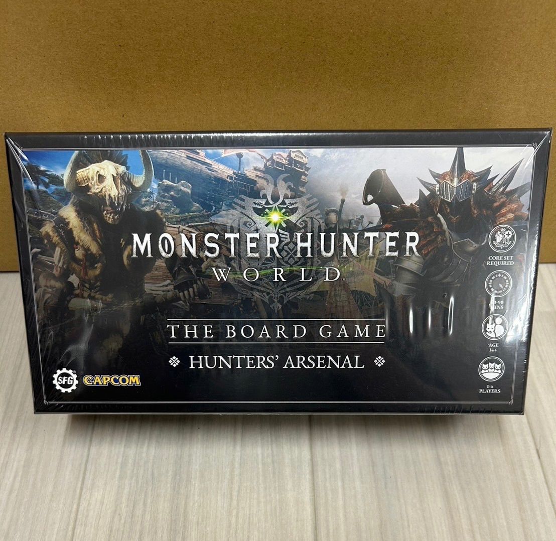 モンスターハンター ワールド ボードゲーム Monster Hunter World: The Board Game Hunter's Arsenal  - メルカリ