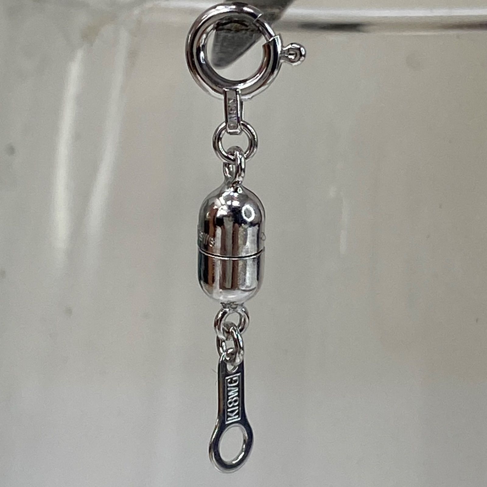 k18YG AU750 18金 イエローゴールド ミニマグネットクラスプ ヒキワ  