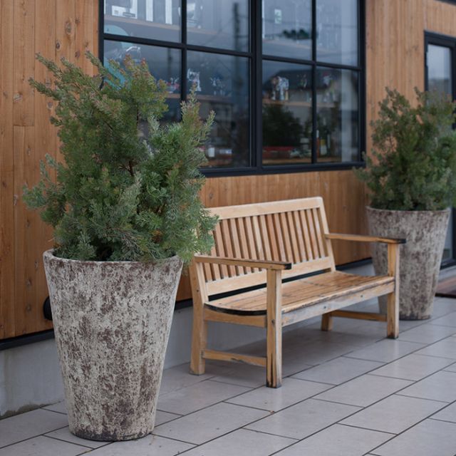 プランター 植木鉢 大型 おしゃれ 円形 円 アンティーク 陶器鉢 ネブラ トール 直径450×高さ540 穴あり ガーデニング 園芸用品 庭 深型 店舗 花 木 かわいい 鉢 オーナメント 堆肥対応 葉刈り用