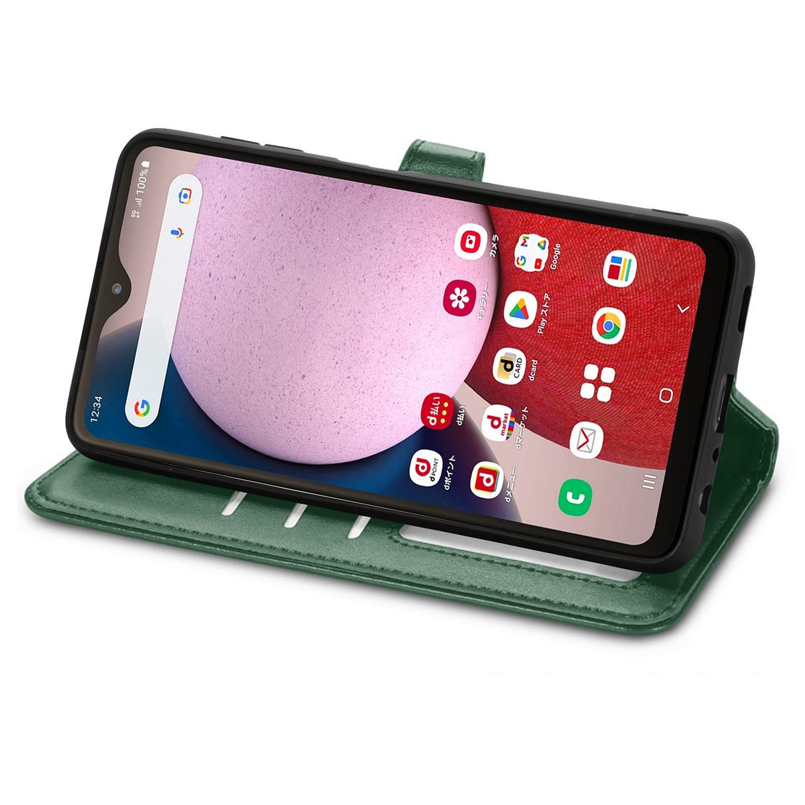 Galaxy A23 5G for SC-56C SCG18 ケース 手帳型 ビジネス