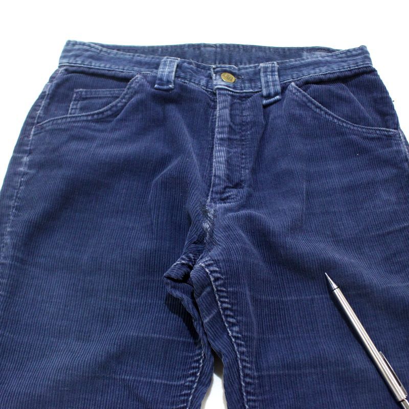 70s USA製 vintage Lee Leens コーデュロイ フレアパンツ メンズ ~XS