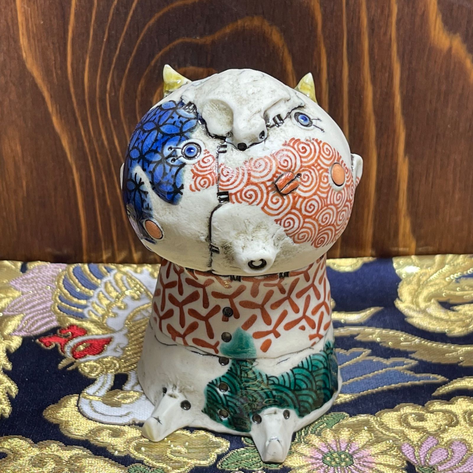 限定品【九谷焼】船木大輔／鬼　おに 亀船工房