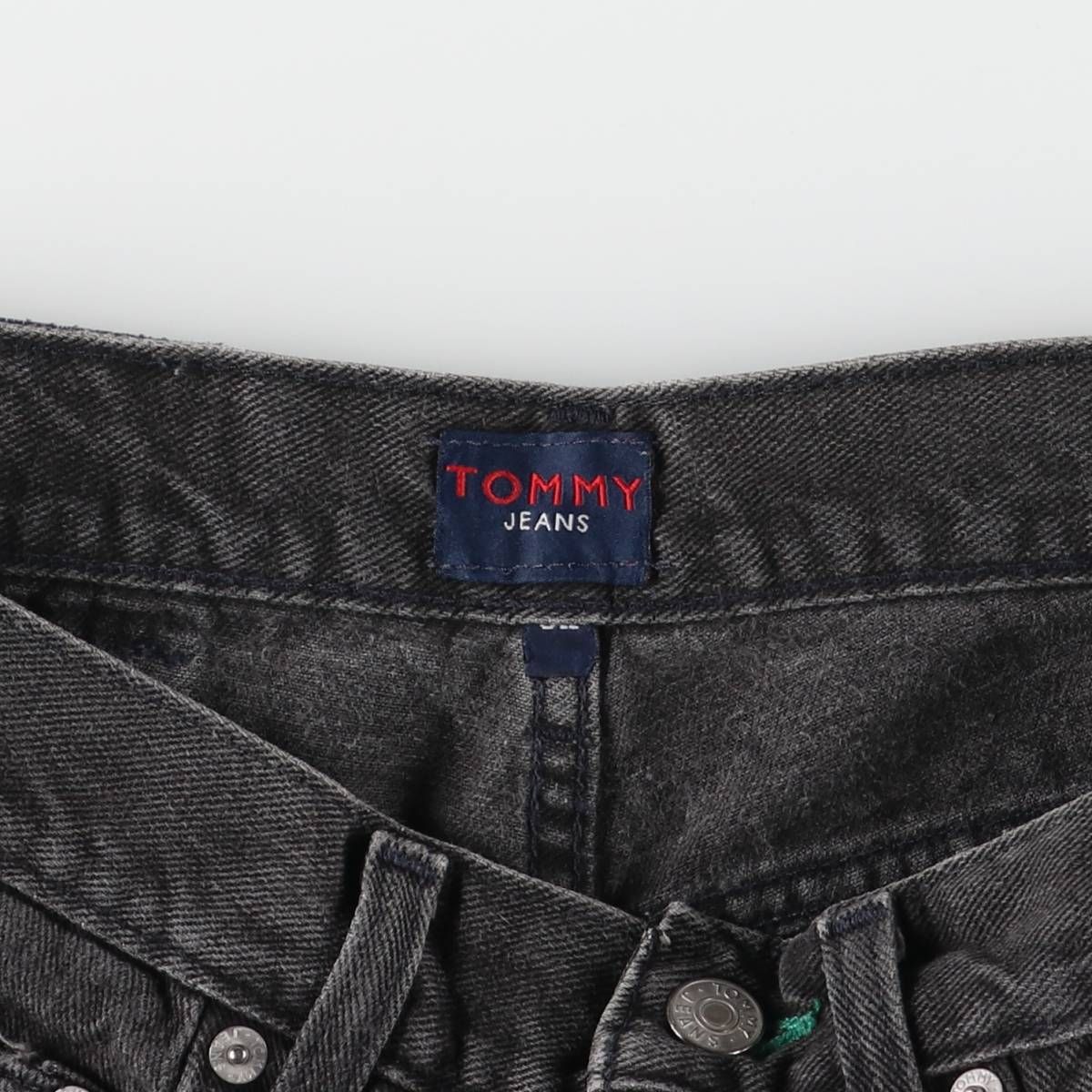JEANS ブラックデニムショーツ