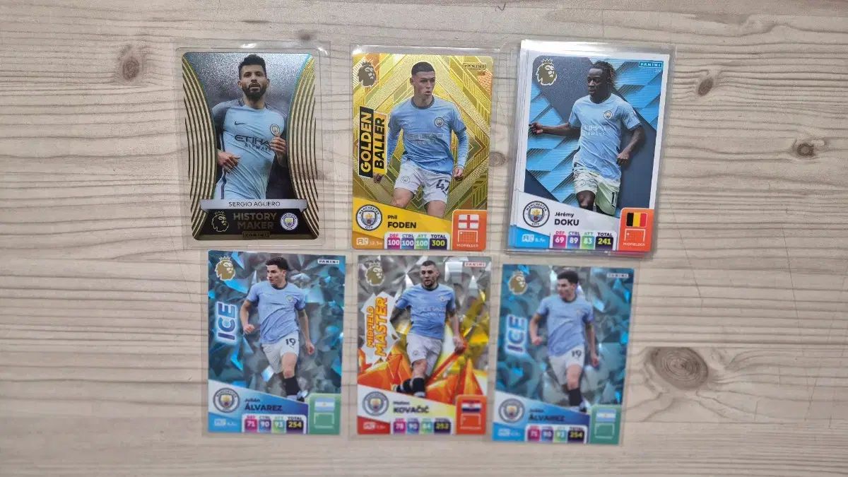 Panini パニーニ 2025 epl マンチェスターシティ フィル フォードン GOLDENBALLER