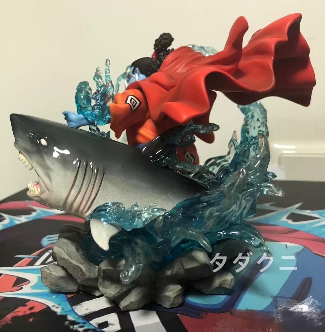 ワンピース 海峡のジンベエ フィギュア ガレージキット ワーコレ 塗装済み完成品 ワンピース 海峡のジンベエ フィギュア ガレージキット ワーコレ