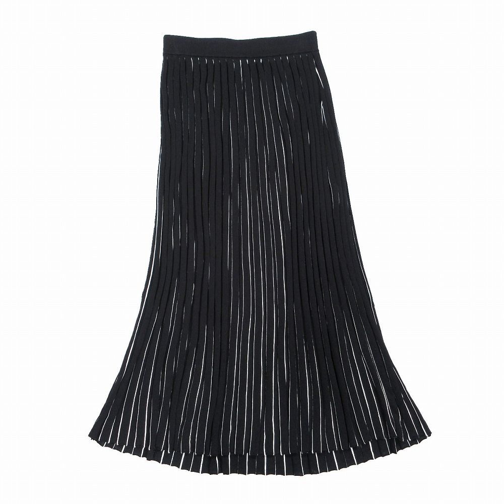 セオリーリュクス theory luxe ストライプ ニット プリーツ スカート