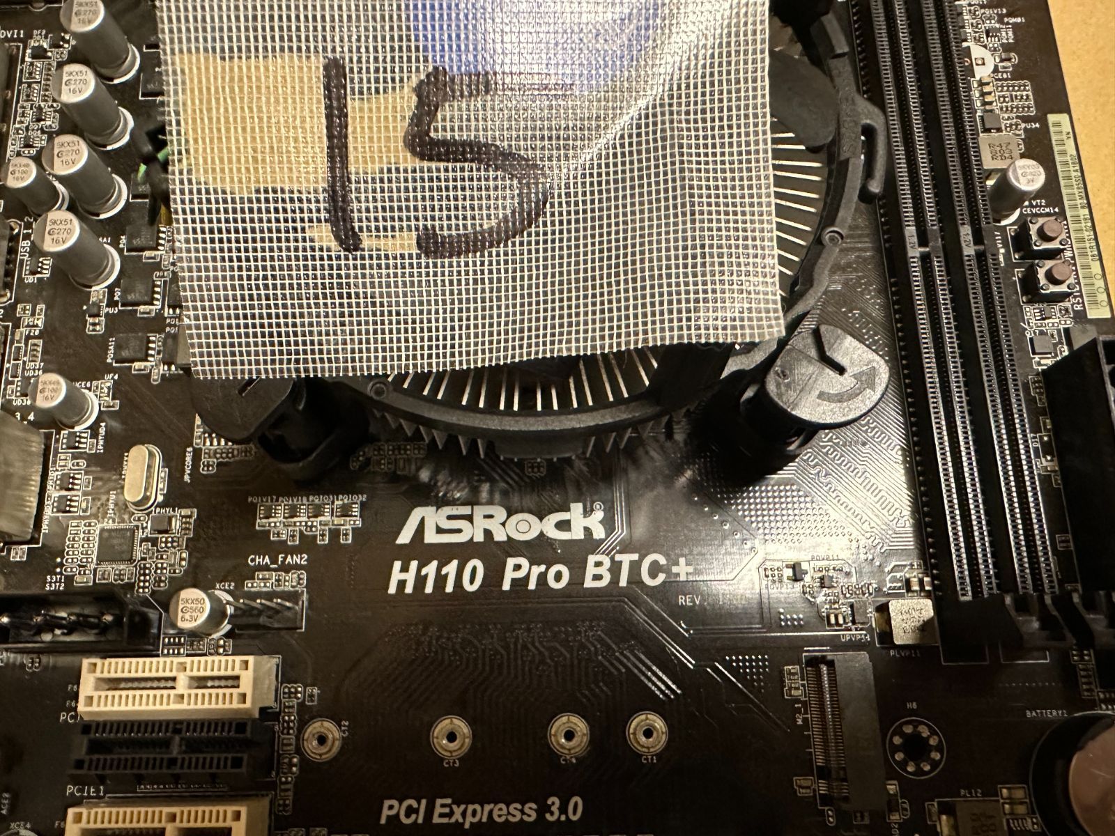H110 Pro BTC+ ASRock CPU付き 15 - メルカリ