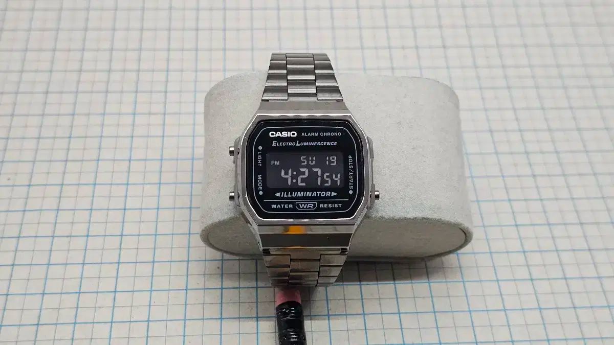 CASIO(カシオ) 時計 ー ブラッククローム