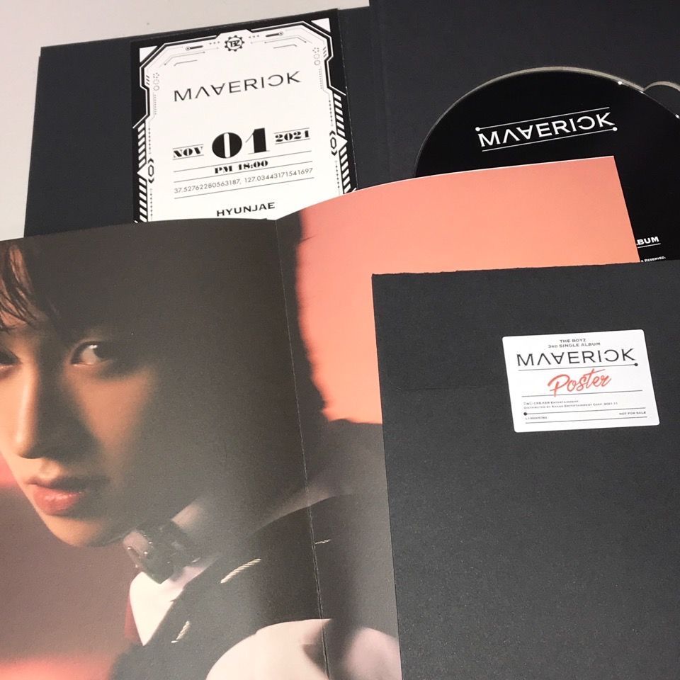 THE BOYZ 直筆サイン「MAVERICK」DOOM ver. - てでぃ@プロフ必読