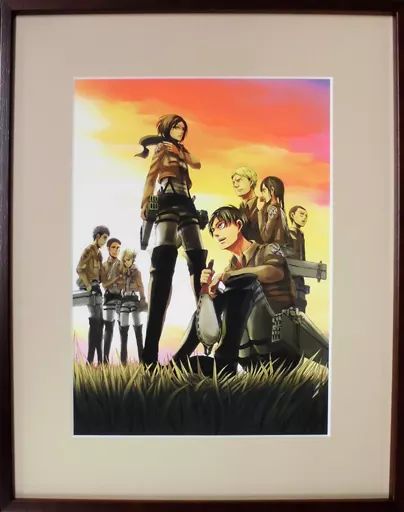 進撃の巨人 原画イラストボード　複製原画　104期生 中古】原画イラストボード 進撃の巨人 複製原画D(104期生) - メルカリ