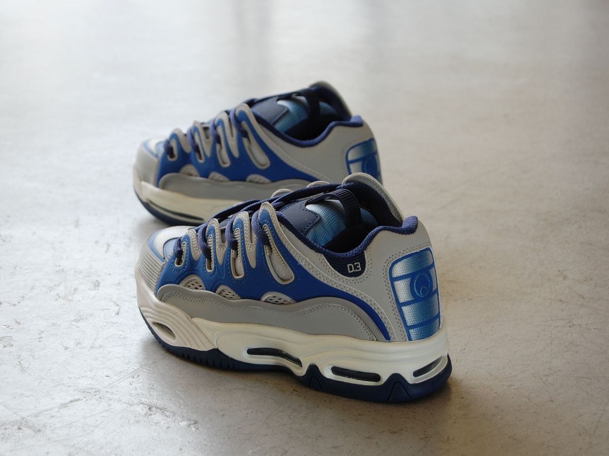 OSIRIS D3 2001 grey/blue/black オサイラス グレー ブルー