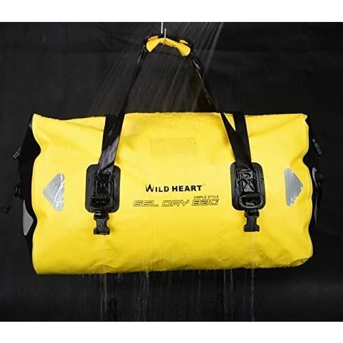 yellow_66L WILD HEART 防水バッグ ダッフルバッグ 40L 66L 100L 溶接