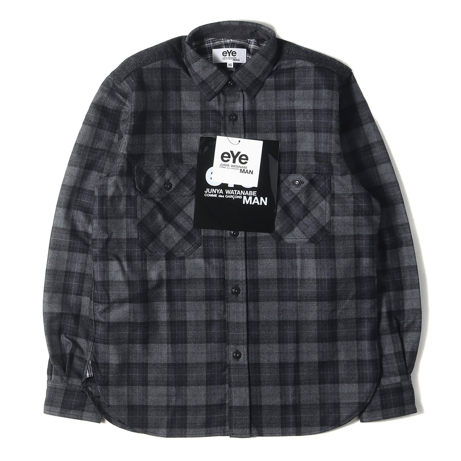 新品】eYe JUNYA WATANABE MAN アイ ジュンヤ ワタナベ マン シャツ  