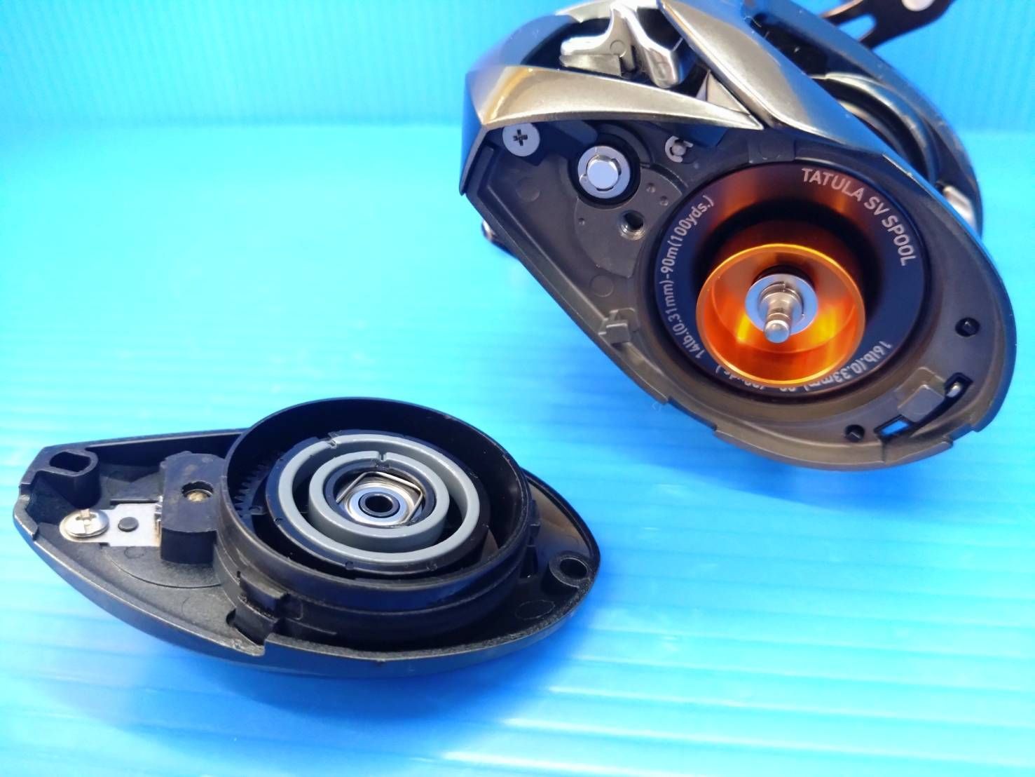 ダイワ タトゥーラ SV TW 103SH ベイト 右巻き 状態良好 (03)
