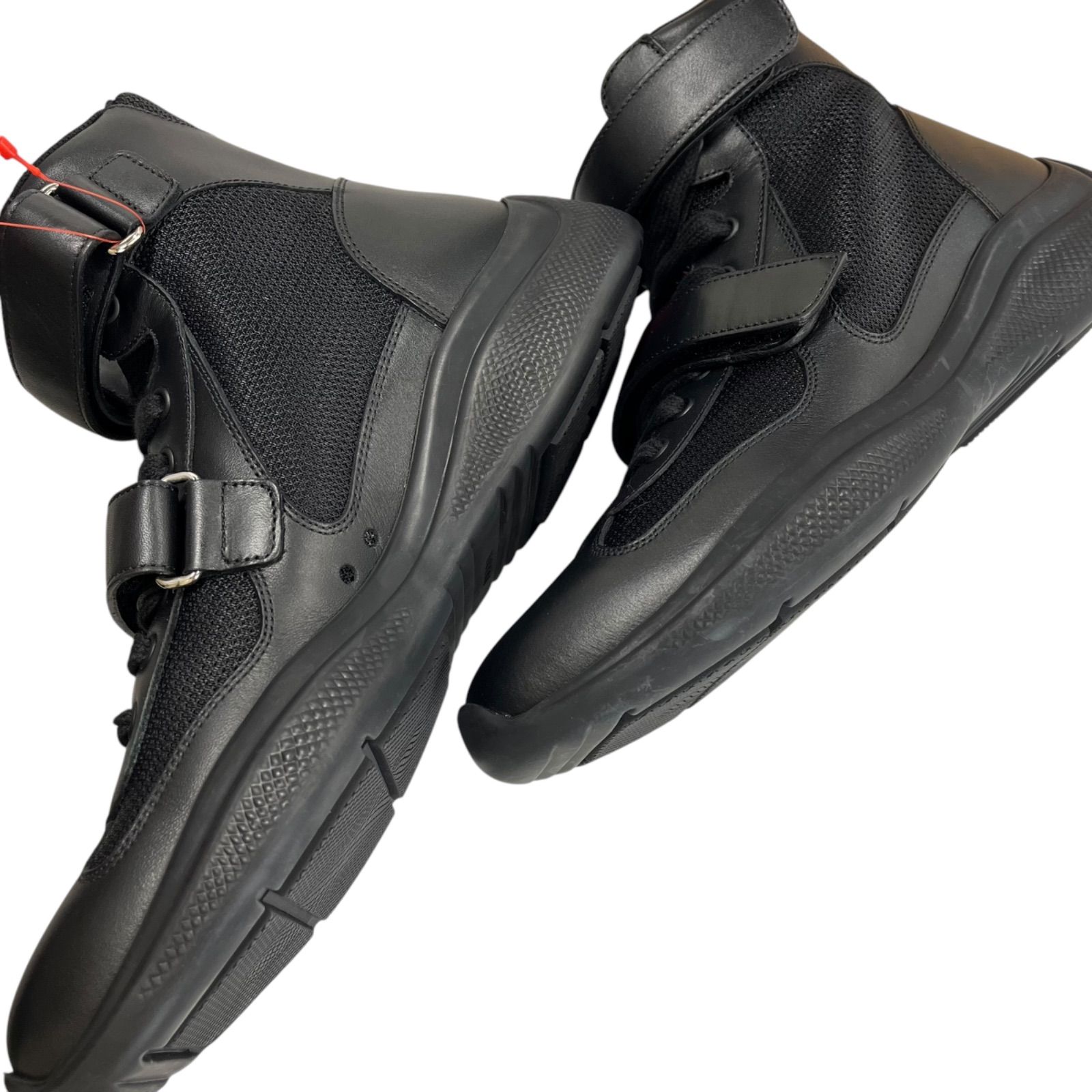 PRADA SPORT アメリカズカップ ハイカット ブラック archive プラダ
