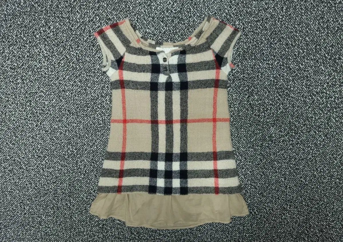 4Y 104cm BURBERRY バーバリー キッズ ニット ワンピース