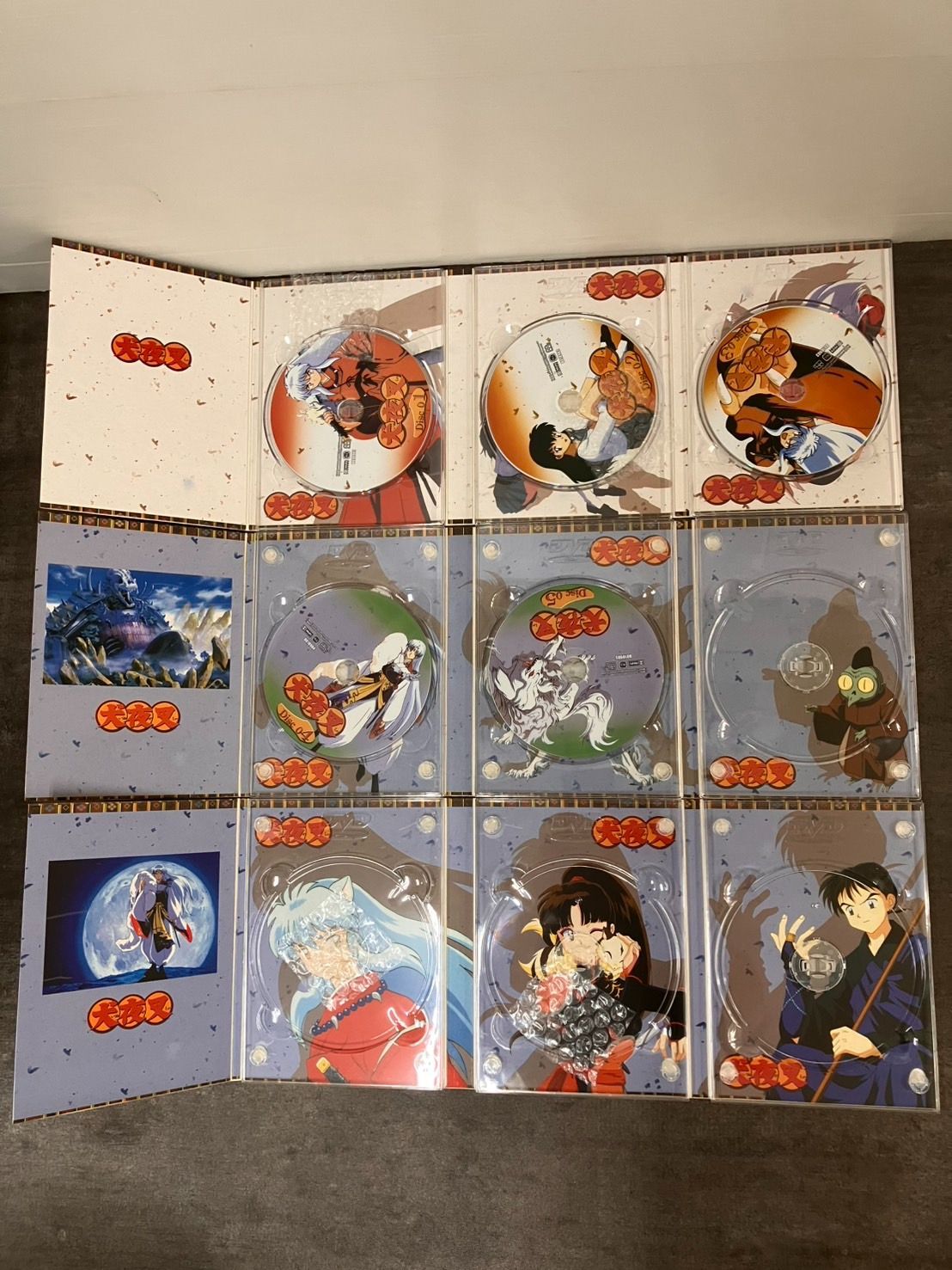 犬夜叉 DVD 1/2/3/4/5/10/11/12/13/14/15/16/17/18/19/20/21/22