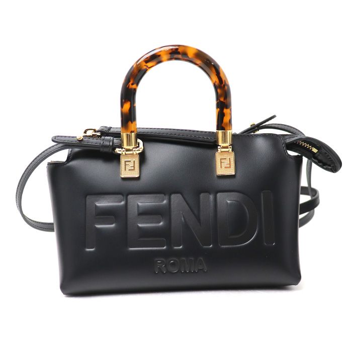 FENDI フェンディ バイ ザ ウェイ ミニ 2Wayショルダーバッグ ブラック