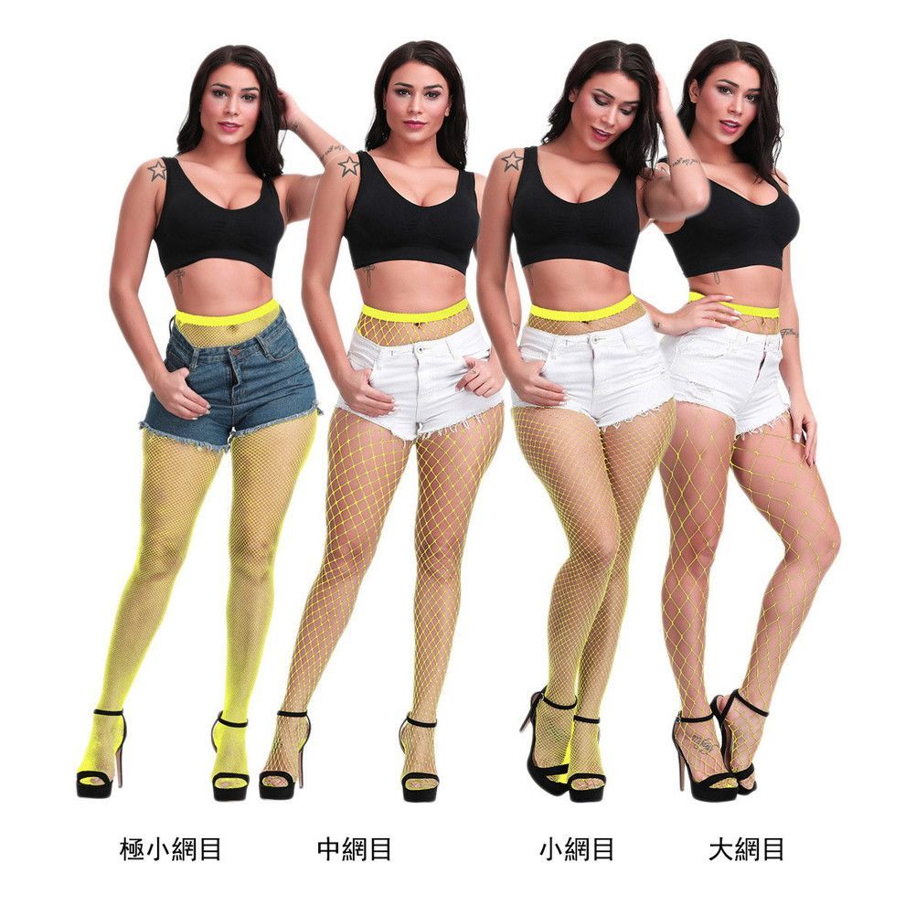 柄ストッキング 網タイツ 女性 30デニール フィッシュネット