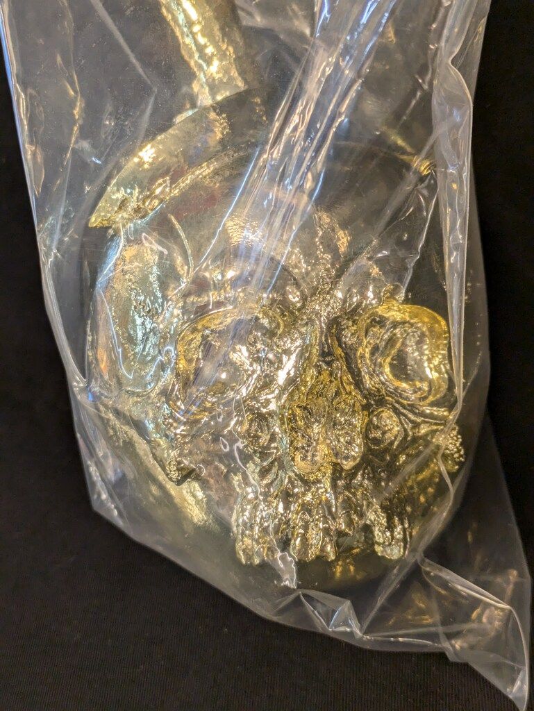 MEDICOM TOY - 未開封　PUSHEAD SOUR Gold Chrome パスヘッド ゴールド MEDICOM TOY - 未開封 PUSHEAD SOUR Gold Chrome パスヘッド