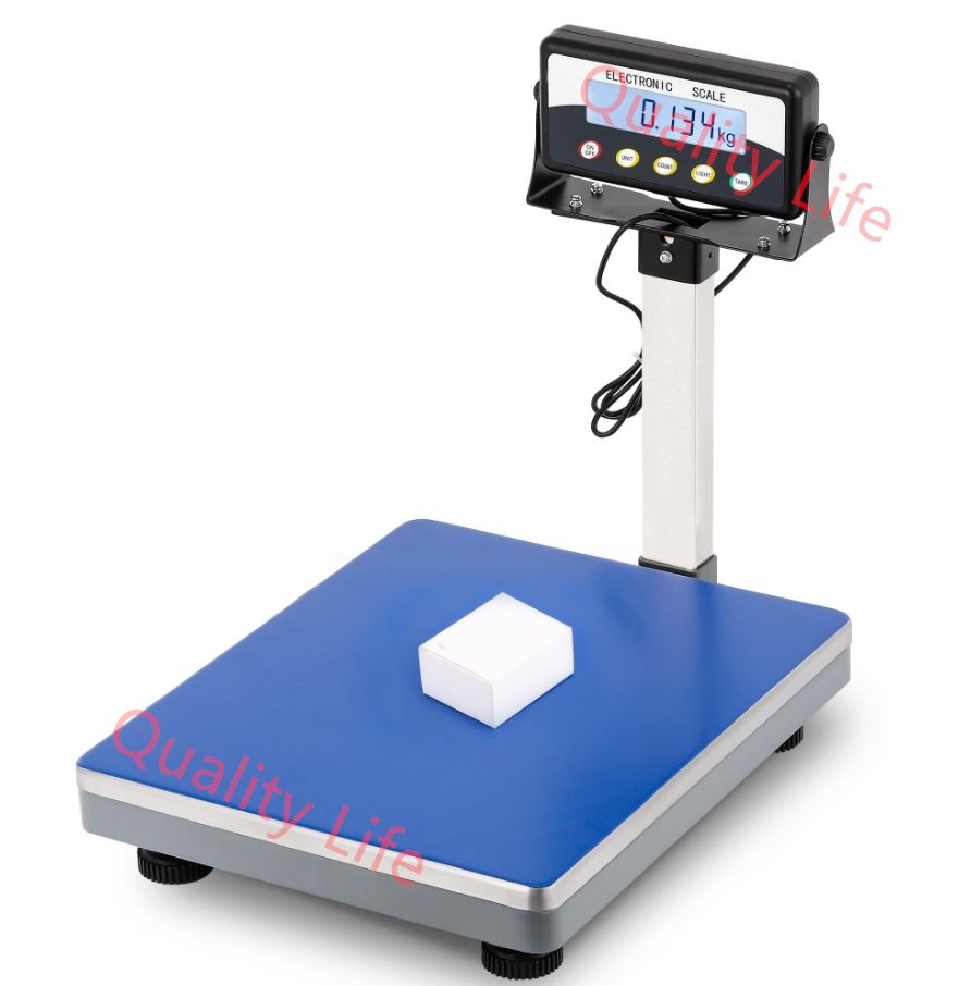 デジタル台はかり 電子台はかり 乾電池式 電池別売り 計量皿寸法 32×38cm 計量器 郵便局 スーパー