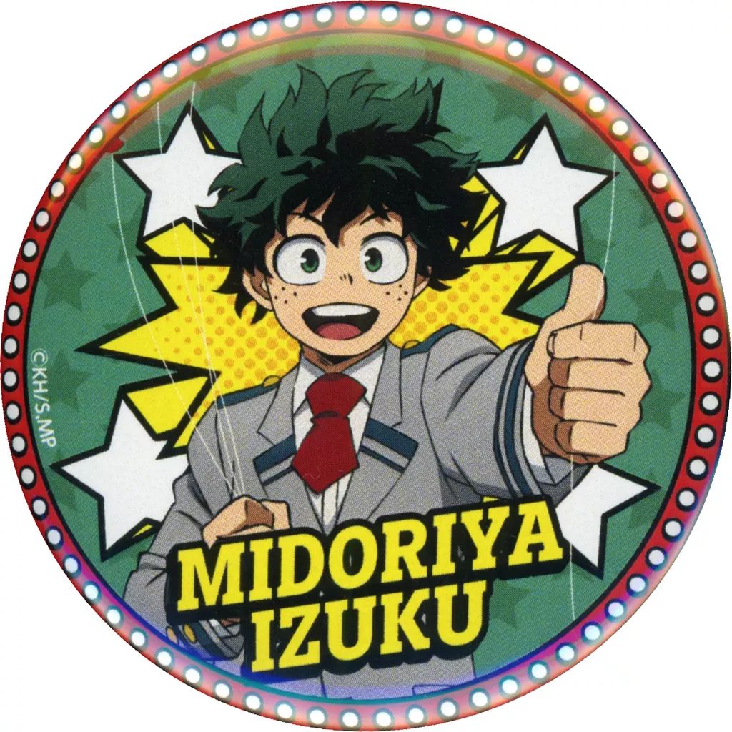 ヒロアカ　緑谷出久　オープンスクール　缶バッジ 中古】バッジ・ビンズ 緑谷出久(ノーマル) 「僕のヒーローアカデミア