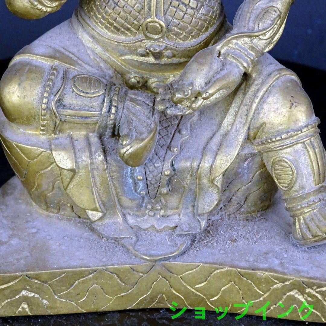 仏教美術 仏像 銅像 怒目金剛仏像 奉納 仏像 工芸品 置物 仏教美術 仏像 銅像 怒目金剛仏像 奉納 仏像 工芸品 置物 - メルカリ