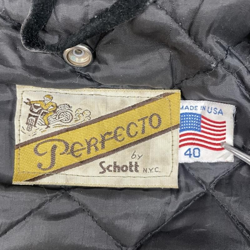 Schott ショット 618ダブルライダースジット 34 PERFECTO schott