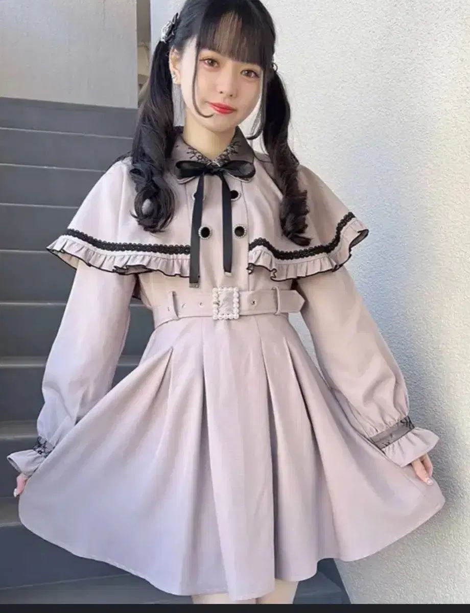 ROJITA(ロジータ) ケープ ワンピース 量産型 地雷系 量産型 スナ系 LIZ