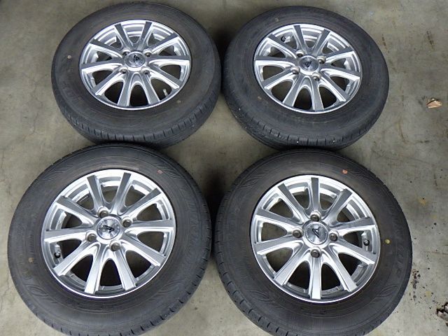 223-854　AZ-SPORTS　アルミホイール＆ラジアルタイヤ　145/80R13　2021-23年　4本セット