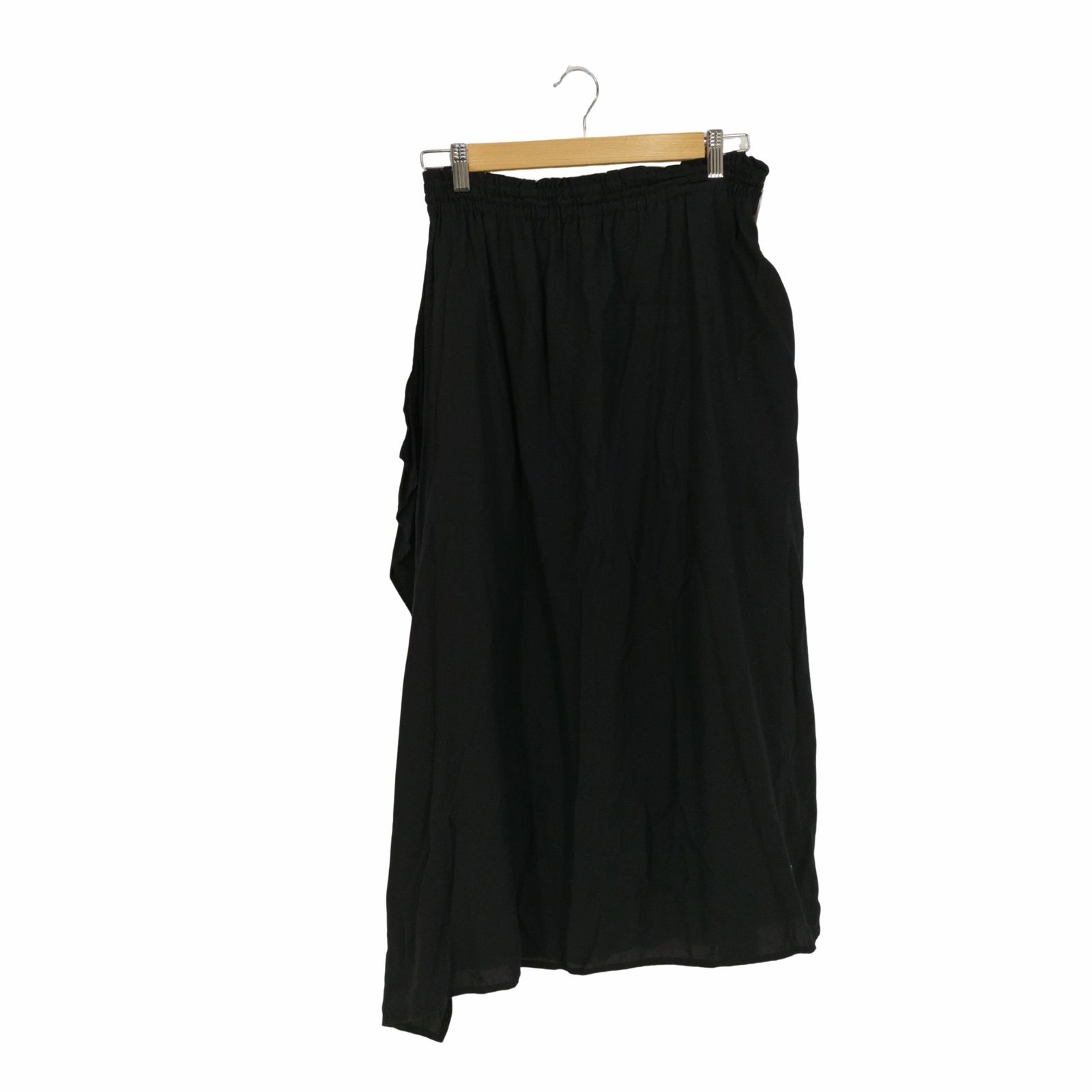 スカートy'sワイズ黒テンセルスカート
