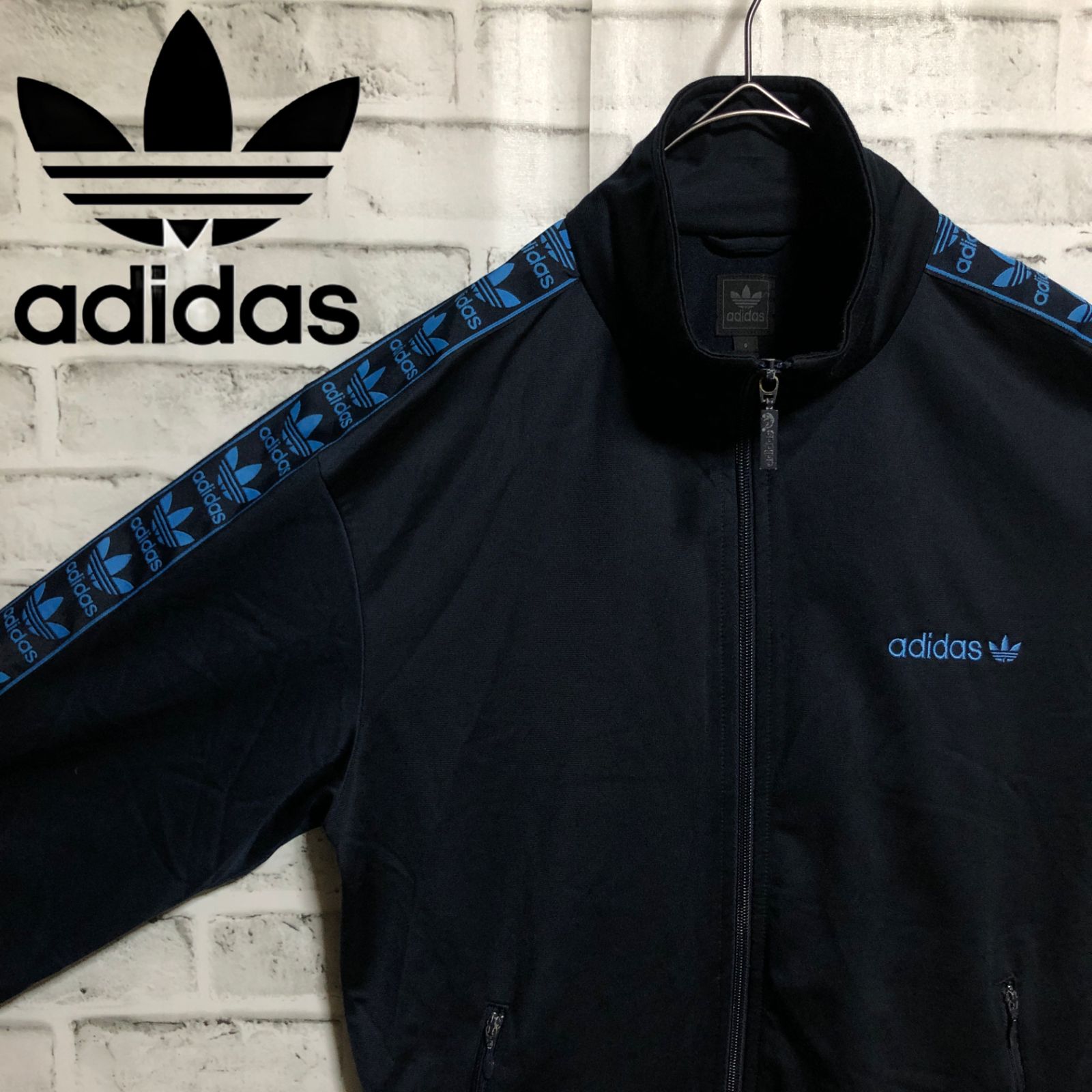希少XL⭐️90s adidas トラックジャケット/ジャージ 刺繍/テープ 希少XL⭐️90s adidas トラックジャケット/ジャージ 刺繍/テープ