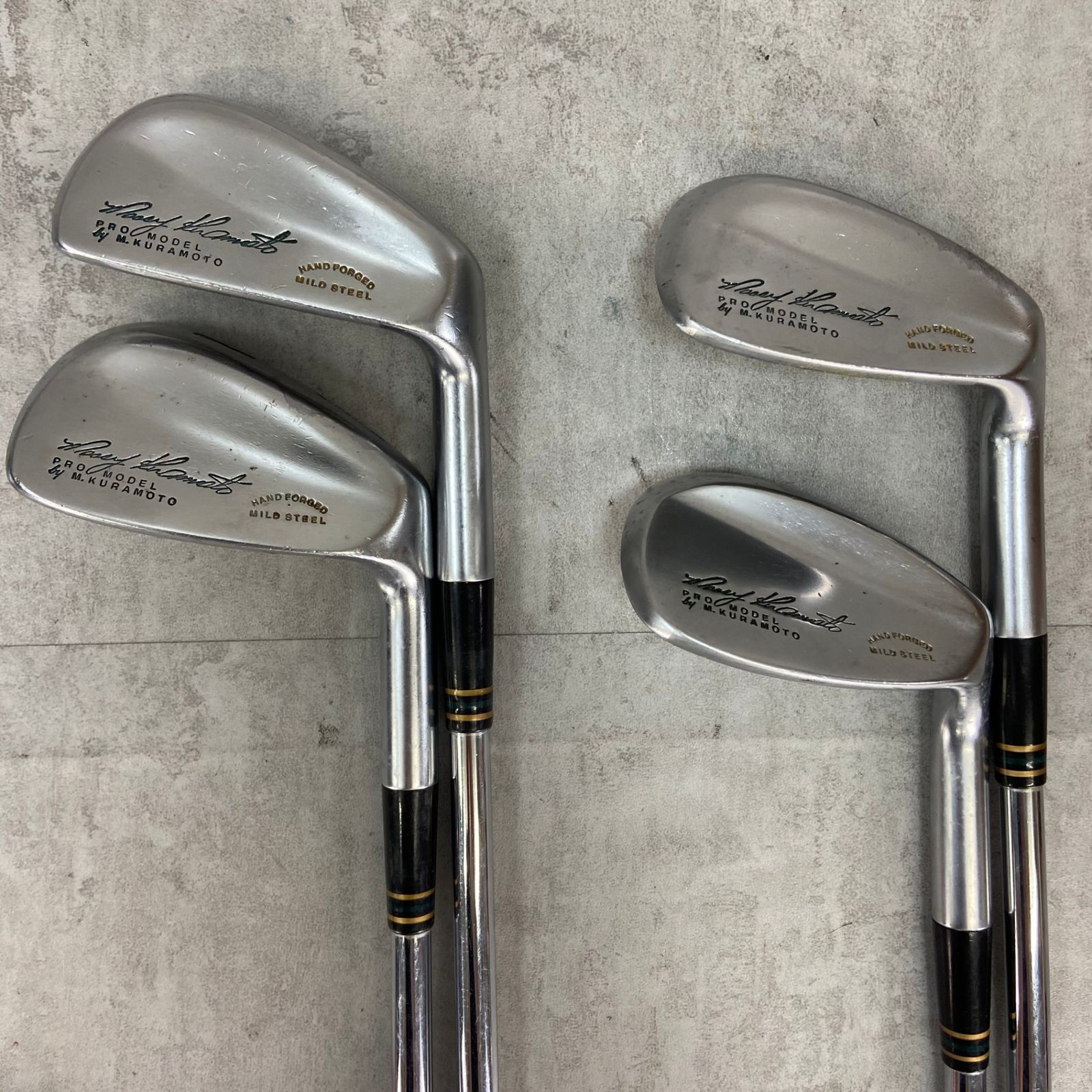 BRIDGESTONE - BRIDGESTONE　ブリヂストン　KURAMOTO　PRO　MODEL　倉本プロモデル　メンズゴルフ　アイアン9本セット　スチール　S400　右利き用 BRIDGESTONE ブリヂストン KURAMOTO PRO MODEL 倉本プロモデル