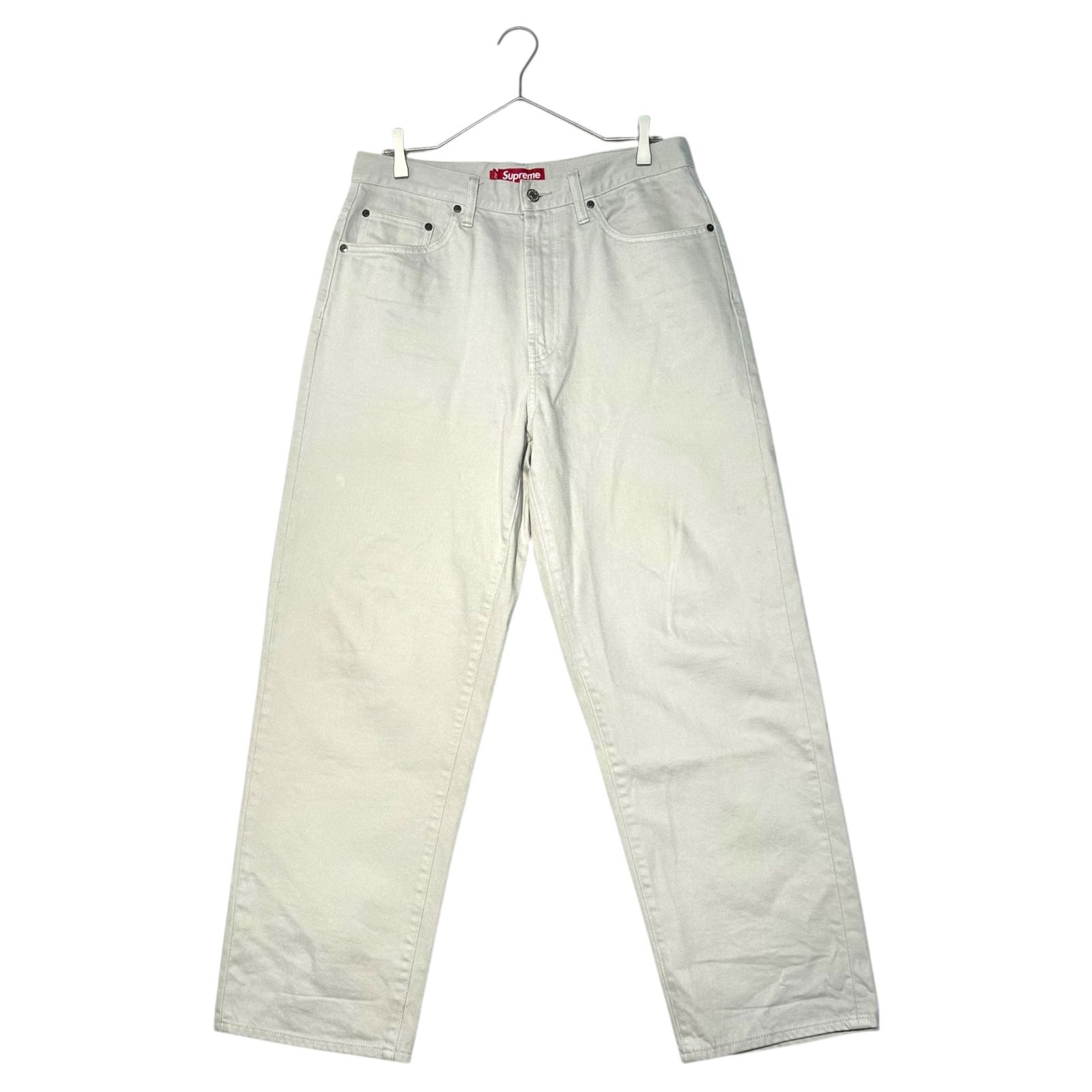 30 supreme baggy jean グレー バギージーンズ