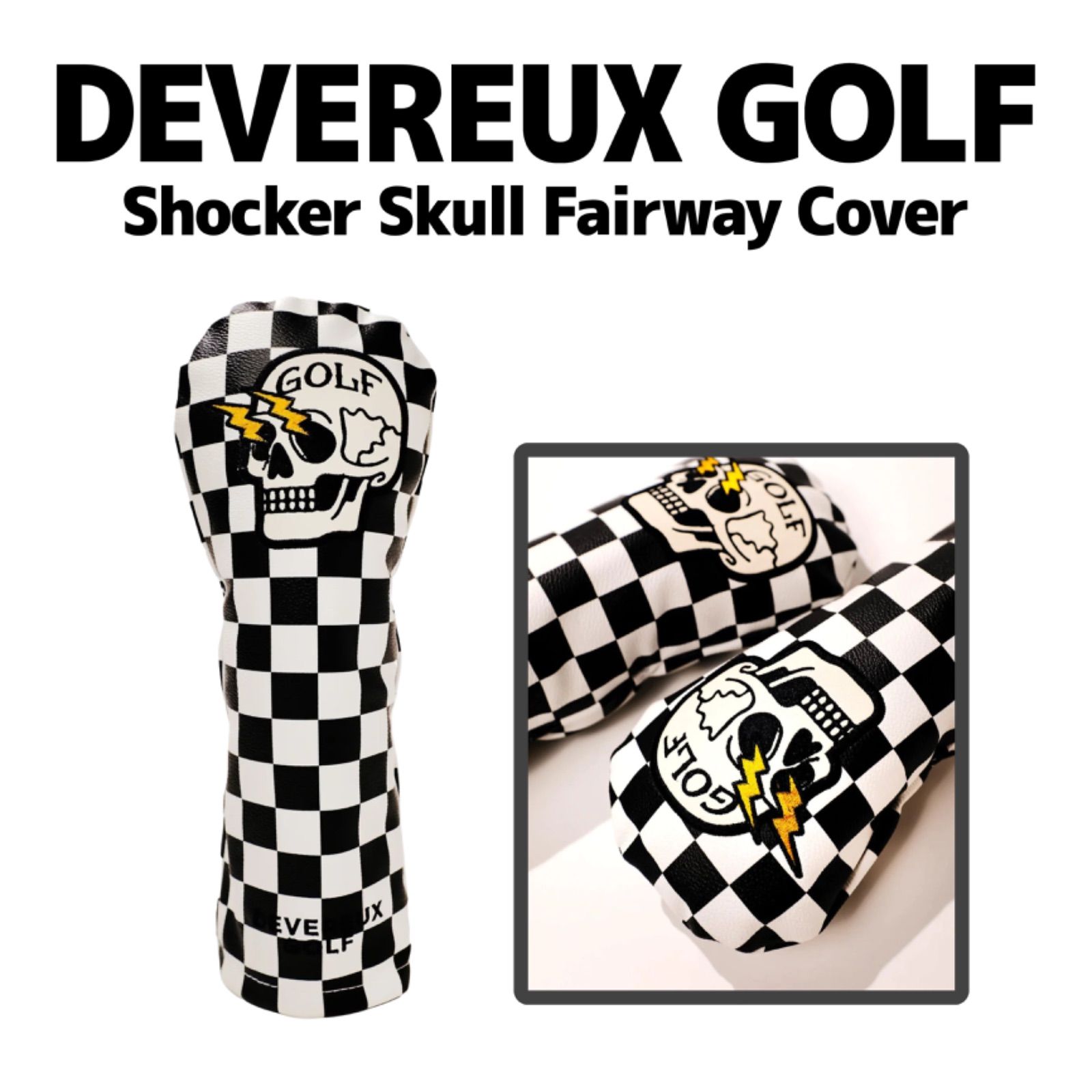 DEVEREUXGOLF フェアウェイウッド用ヘッドカバー