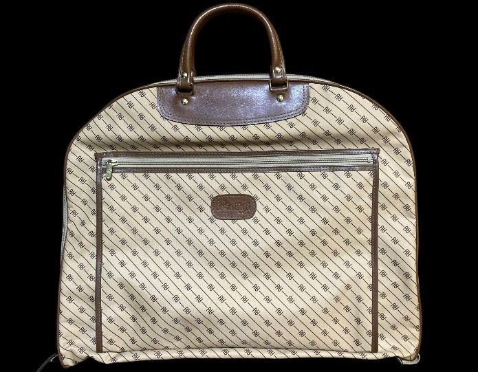 Rimini ガーメントバッグ ACE スーツカバン ハンガー2個付き スーツ入れバック ハンガー回転式2本付 取り外し可 出張旅行 状態 品 良好 N25J T 47