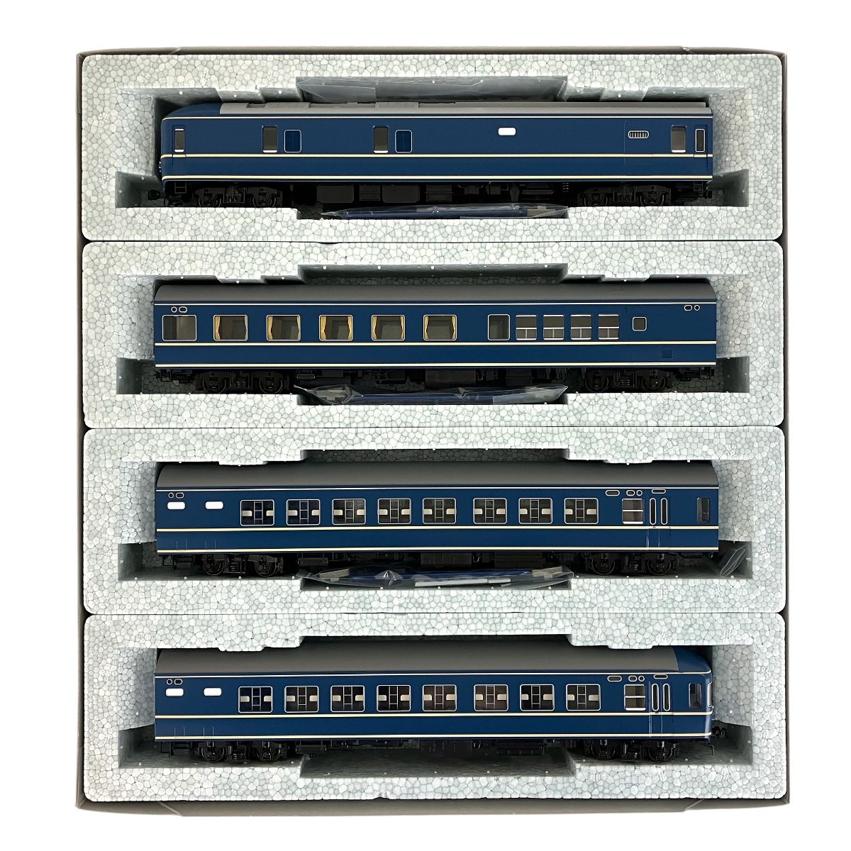 KATO 3-504 20系 特急形 寝台客車 4両 基本セット 鉄道模型 HO 良好 Y10015814