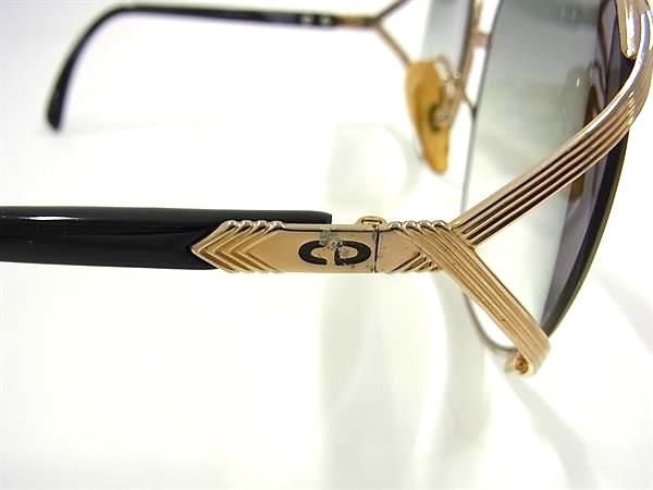 Dior　クリスチャンディオール　度入り　サングラス ロゴ　眼鏡　メガネ 小物 □美品□ ChristianDior クリスチャンディオール 2250 49 度入り