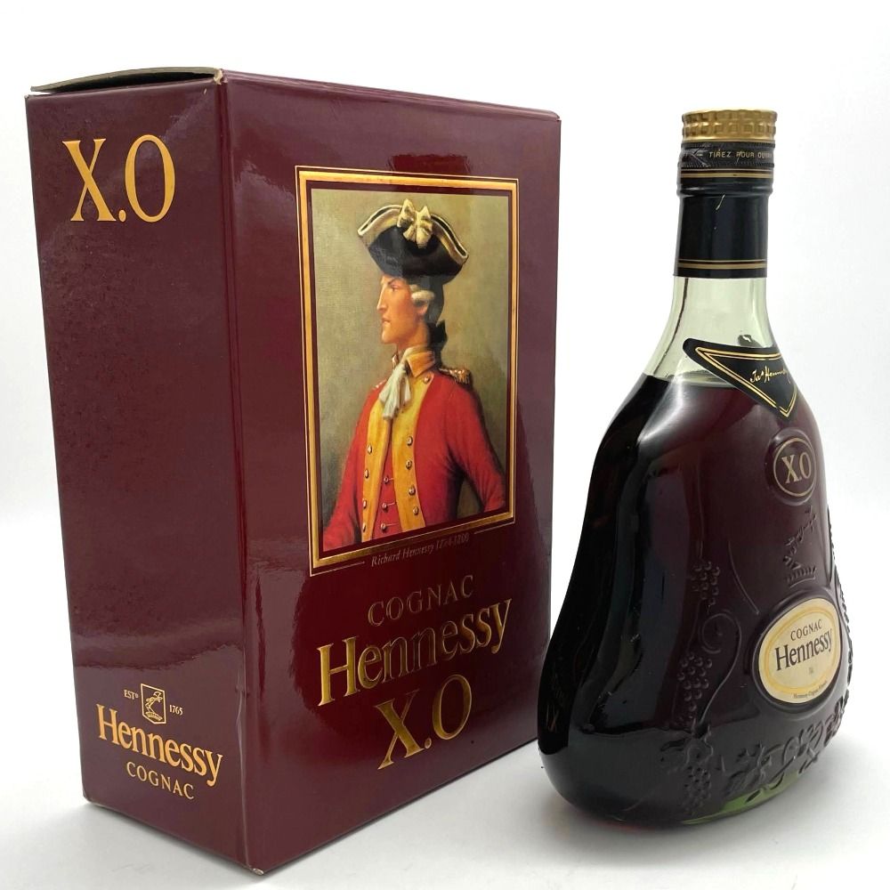 ヘネシー XO グリーンボトル 金キャップ コニャック COGNAC