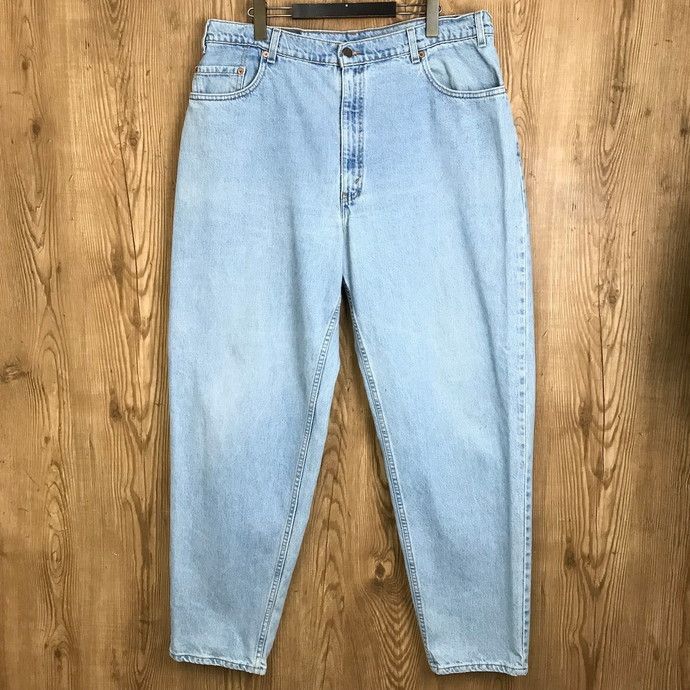 ビッグサイズ＆ストーンウォッシュ USA製 90s Levi's LOOSE FIT リーバイス 560 テーパード デニム パンツ サイズ W40 L32 s24092634